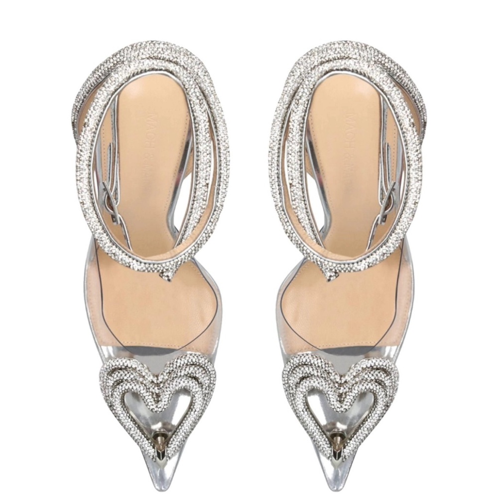 Mach & Mach Triple Heart Heels